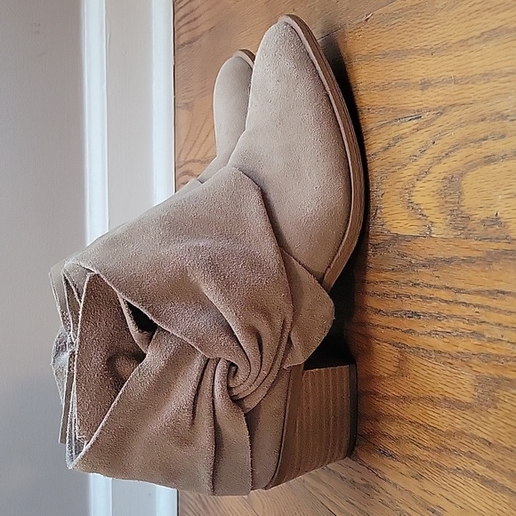 Sole Society Natalyia suede knotted booties - Picture 2 of 8